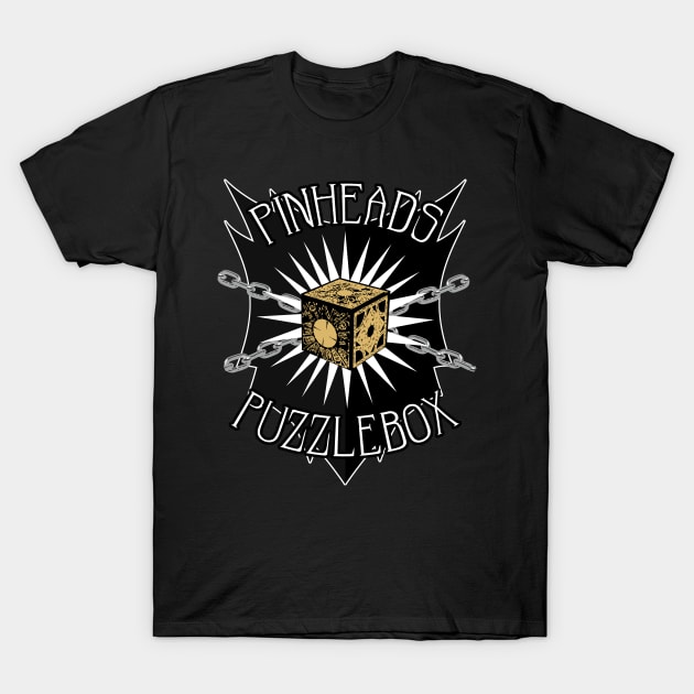 Pinheads puzzle box T-Shirt by wet_chicken_lip